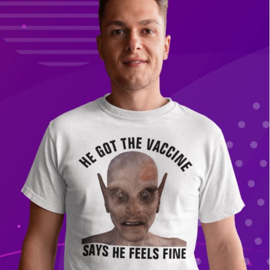 VACCIN VACCINATED HORROR ANTI-VAX T SHIRTS