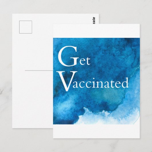 VACCINAAT KRIJGEN BRIEFKAART (Voorkant / Achterkant)