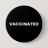 VACCINAAT RONDE BUTTON 7,6 CM (Voorkant)