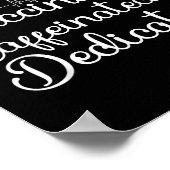 Vaccinated Funny Humor Graphic Joke Quote Nurse Co Poster (Hoek)