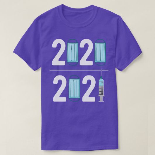 Vaccinatie 2021 t-shirt (Design voorkant)