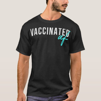 Vaccinatie AF Pro vaccin en vaccinatiewerker T-shirt