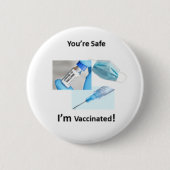 Vaccinatie Button (Voorkant)