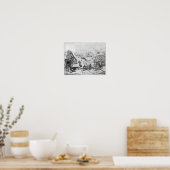 Vaccinatie, gepubliceerd door J.L.Stuart, 1802 Poster (Keuken)