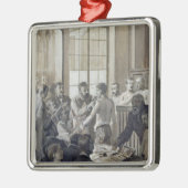 Vaccinatie Metalen Ornament (Links)