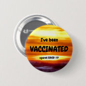 Vaccinatie Ronde Button 5,7 Cm (Voorkant /achterkant)