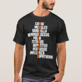 Vaccinatie - vaccin - Pro vaccins - Zwakke Funny T-shirt (Voorkant)