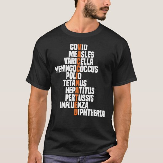 Vaccinatie - vaccin - Pro vaccins - Zwakke Funny T-shirt (Voorkant)