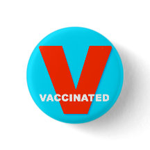 Vaccinatie Vaxxed-Button