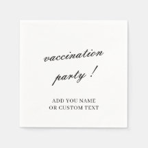 Vaccinatie Viering Minimalistisch Ontwerp