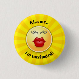 Vaccinatieontwerp-Button Ronde Button 3,2 Cm