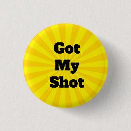 Vaccinatieontwerp-Button Ronde Button 3,2 Cm