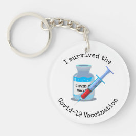 Vaccinatieontwerp-Sleutelhanger Sleutelhanger