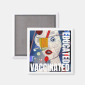 Vaccinatievoorlichting Magneet (Voorkant / Achterkant)