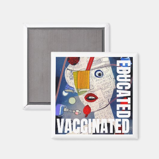 Vaccinatievoorlichting Magneet (Voorkant / Achterkant)