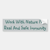 Vaccine Bumpersticker (Voorkant)