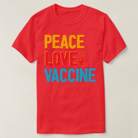 Vaccine T-shirt (Design voorkant)