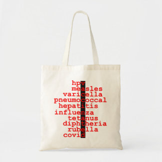 Vaccineer COVID canvas tas #2