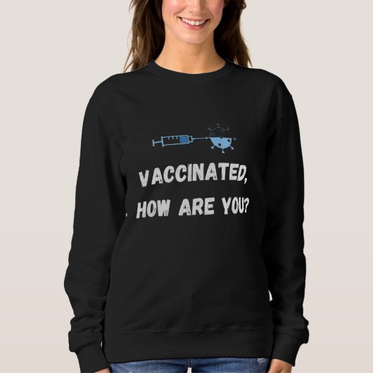Vaccineer hoe je jezelf identificeert trui (Voorkant)