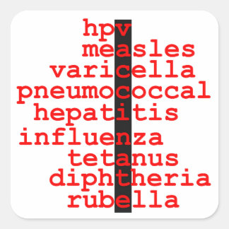 Vaccineer stickers