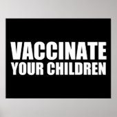 Vaccineer uw kinderen poster (Voorkant)