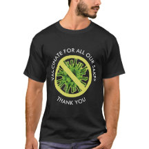 VACCINEER VOOR AL ONZE SMAKEN Vaccinatie T-shirt