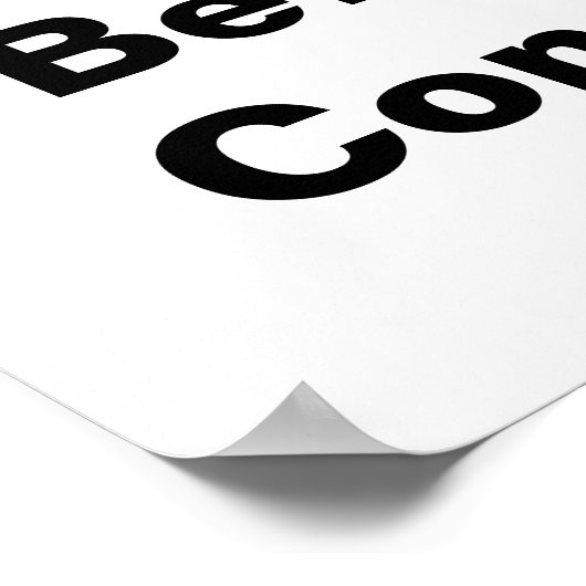 Vaccineer voordat u congregeert poster (Hoek)