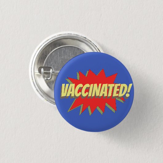 VACCINEERD! BUTTON (Voorkant /achterkant)