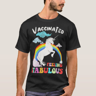 Vaccineerde baarmoederhals Stabulair Regelboog V T-shirt