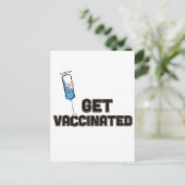 Vaccineren Briefkaart (Staand voorkant)