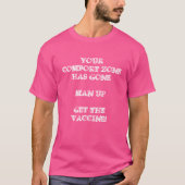 Vaccineren T-shirt (Voorkant)