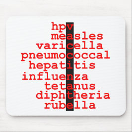 Vaccineren van muispad muismat