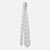 vaccins - Groot op wit Stropdas (Achterkant)