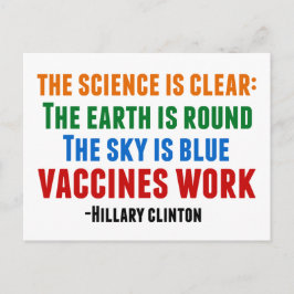Vaccins werken briefkaart