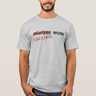 Vaccins werken licht T-shirt