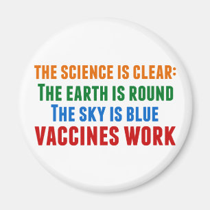 Vaccins Werken Pro Vaccinatie Science Quote Magneet