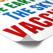 Vaccins Werken Pro Vaccinatie Science Quote Poster (Hoek)