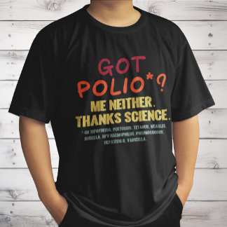 Vaccins Work Bedankt Science Epidemiology Student T-shirt