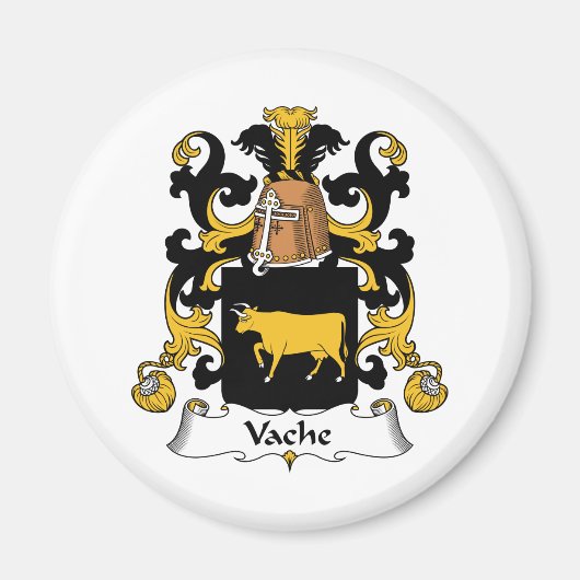 Vache Family Crest Magneet (Voorkant)