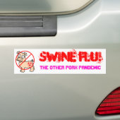 VACHTE, het andere varkensvlees... Bumpersticker (Op auto)