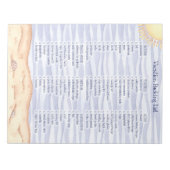 Vack-verpakkingslijst Notitieblok (Voorkant)