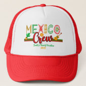 Vacking MAtching op cruiseseizoen met Mexicaanse b Trucker Pet (Voorkant)