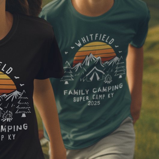 Vacking van aangepaste familie komt overeen met Ca T-shirt