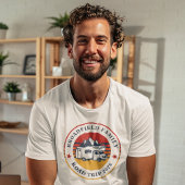 Vacking van de Camping Family RV Road Trip Matchin Tri-Blend Shirt