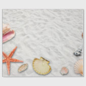 Vacties strandzomerzon cadeaupapier (Vlak)
