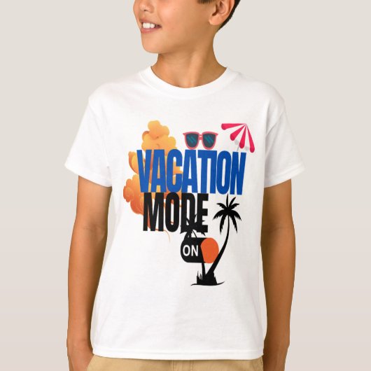 Vaction Mood T-shirt (Voorkant)