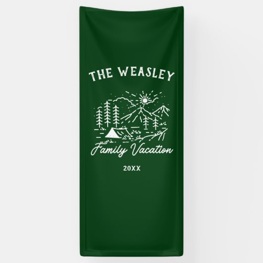 Vactuurreis van de  Camping Family Spandoek (Verticaal)