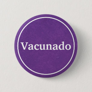 Vacunado (Paarse) Spaanse Button