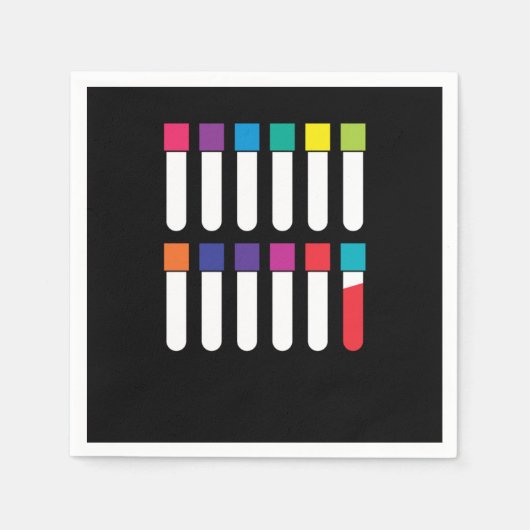 Vacutainer Bloedflebotomie Flebotomist Gift Servet (Voorkant)