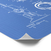 Vacuum Cleaner 1924 Patent Art Blueprint Poster (Hoek)